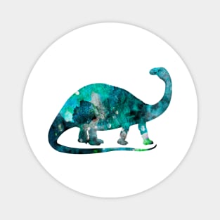 Brontosaurus Watercolor Painting 2 Magnet